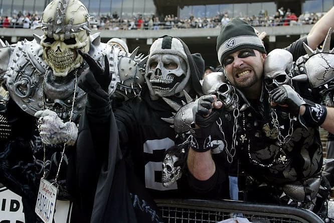 Oakland Raiders fans