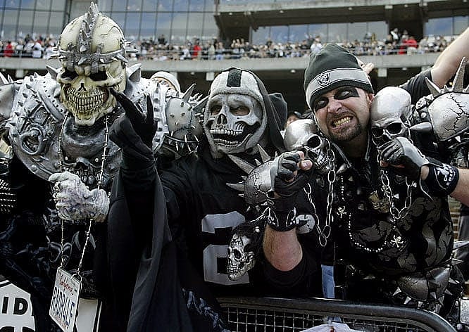 Raiders fans