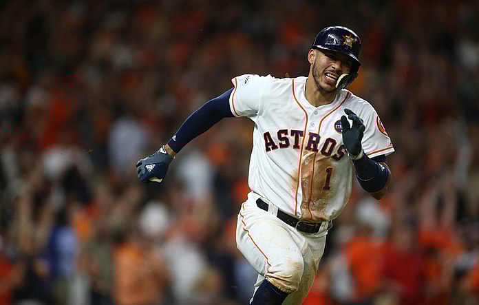 Houston Astros shortstop Carlos Correa