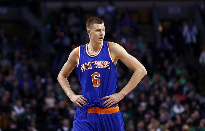 Kristaps Porzingis is a name to watch as NBA trades go down