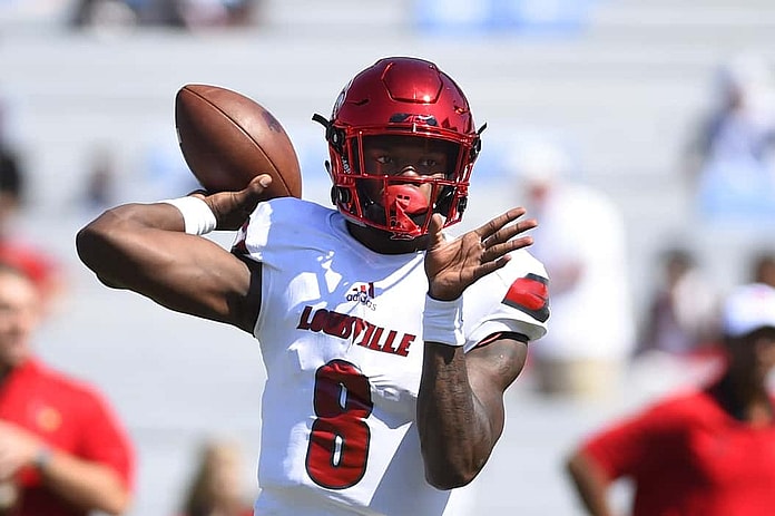 Louisville quarterback Lamar Jackson