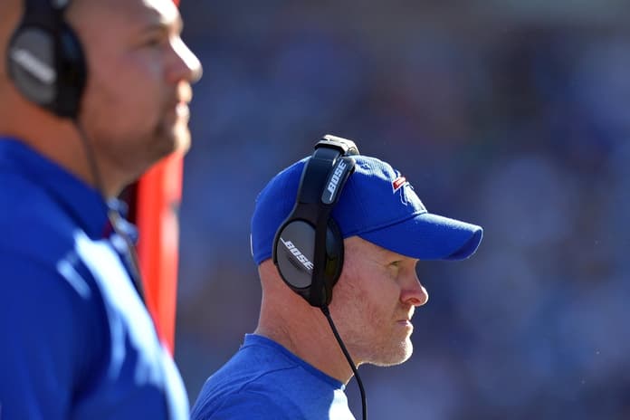 Bills head coach Sean McDermott