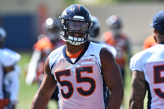 NFL rookie Bradley Chubb