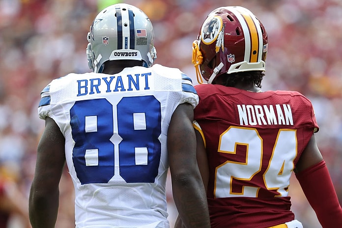 Dez Bryant Josh Norman Washington Redskins Dallas Cowboys