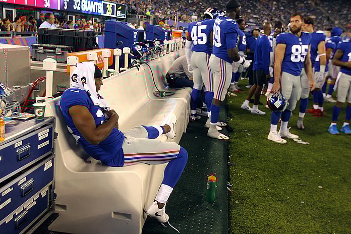 New York Giants cornerback Eli Apple