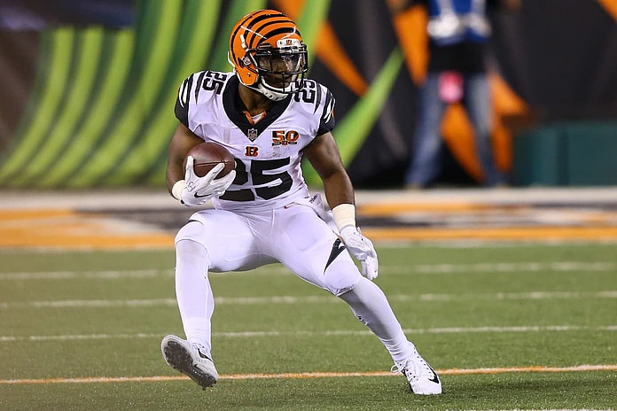 Cincinnati Bengals running back Giovani Bernard
