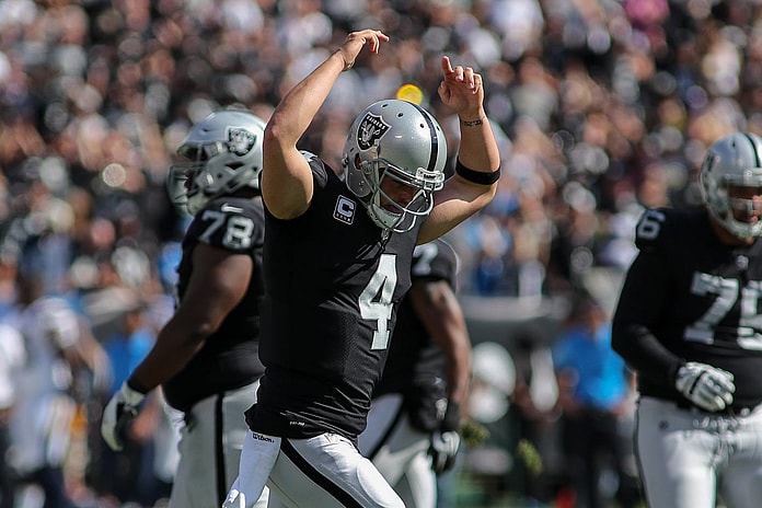 Derek Carr and the Raiders are struggling heading into Week 7. 