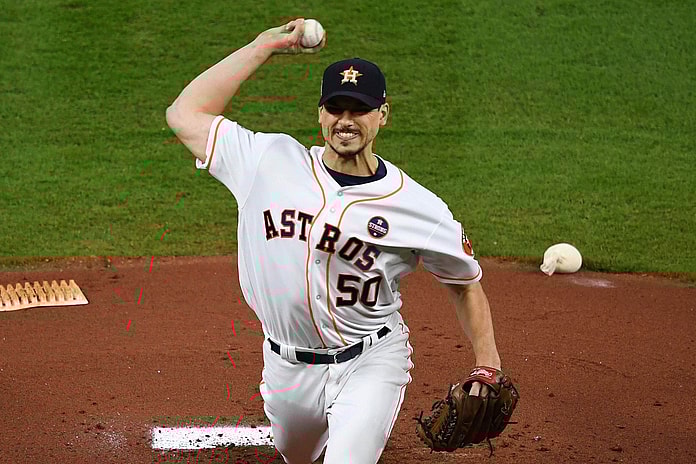 Houston Astros starting pitcher Charlie Morton