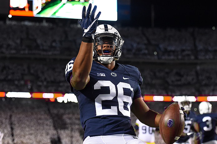Penn State running back Saquon Barkley in college football Week 8