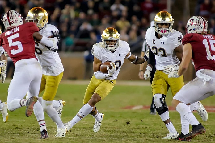 Notre Dame receiver Kevin Stepherson