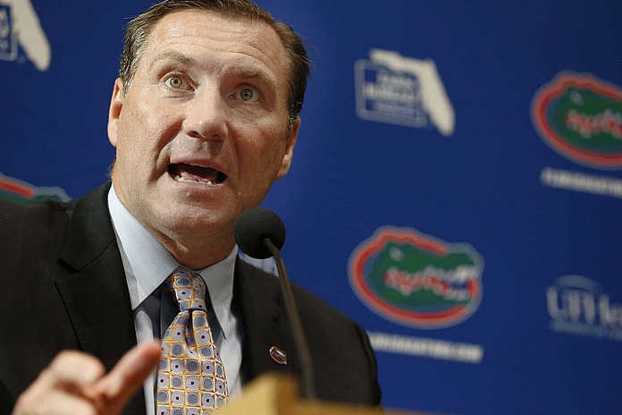 Florida Gators head coach Dan Mullen