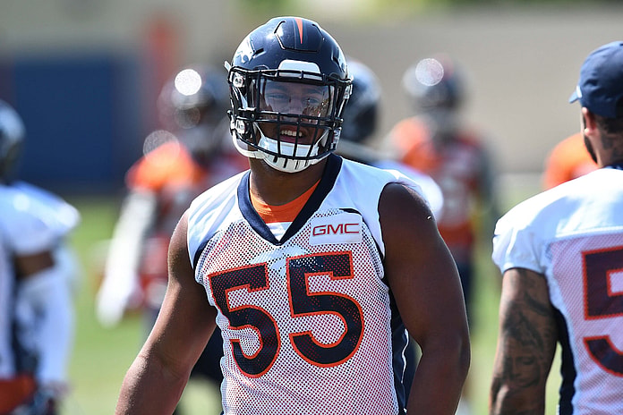 NFL rookie Bradley Chubb