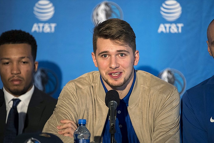 Mavericks rookie Luka Doncic