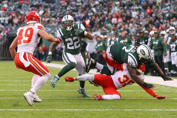 Jets running back Matt Forte