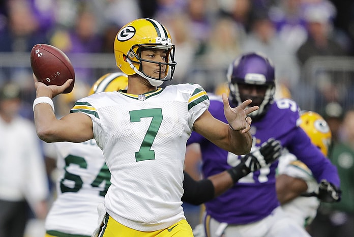 Brett Hundley makes his first NFL start this week.