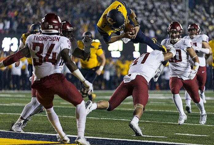 Cal quarterback Ross Bowers