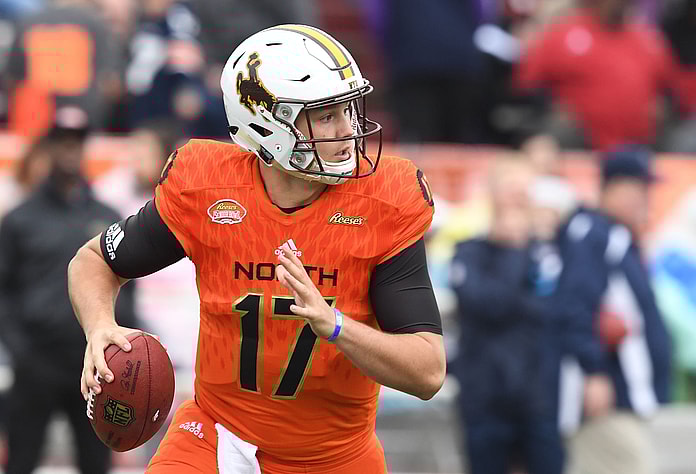 Josh Allen is one of the most intriguing players attending the 2018 NFL Scouting Combine