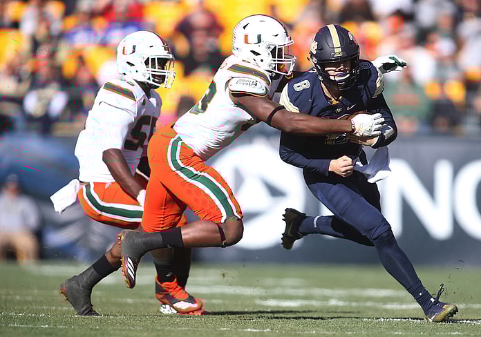 Pittsburgh quarterback Kenny Pickett