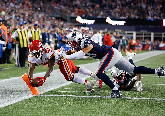 Kareem Hunt and the Chiefs were on fire, but NFL ratings are not