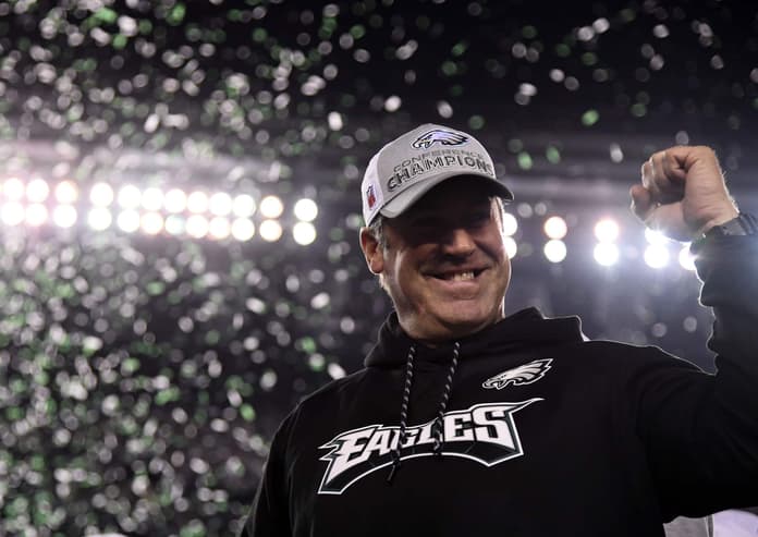 Eagles head coach Doug Pederson