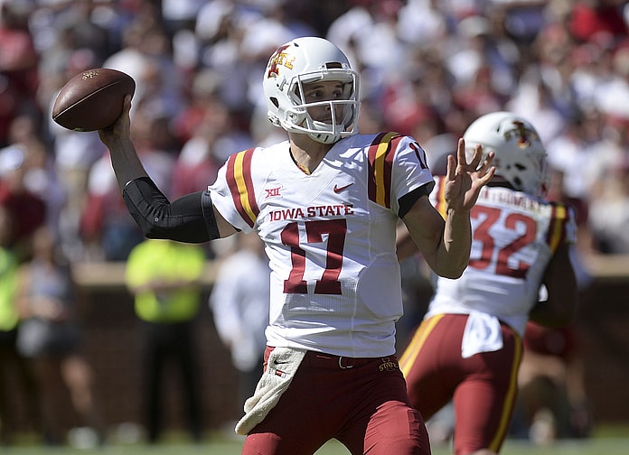 Iowa State quarterback Kyle Kempt in college football Week 6