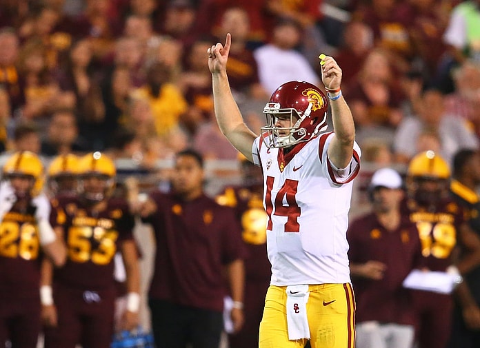 USC quarterback Sam Darnold