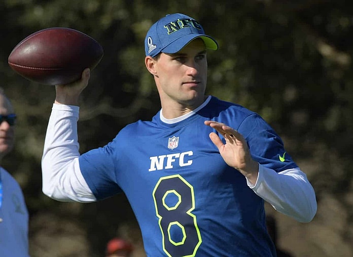 Kirk Cousins is one of the NFL stars facing the most pressure in 2018