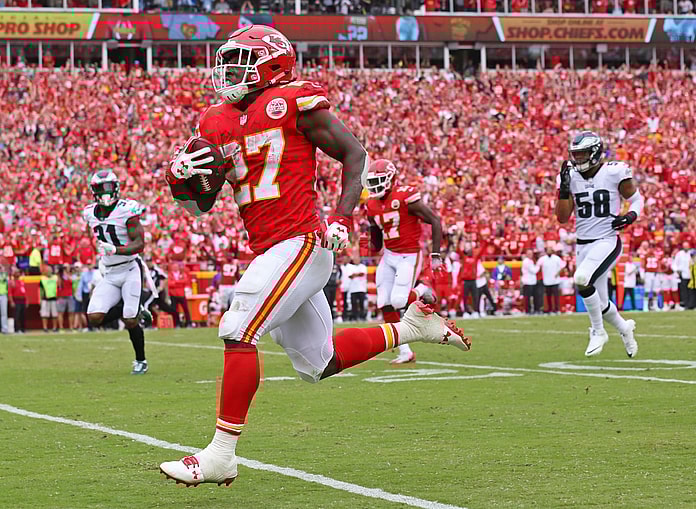 Kareem Hunt continues to dominate early in his NFL career.