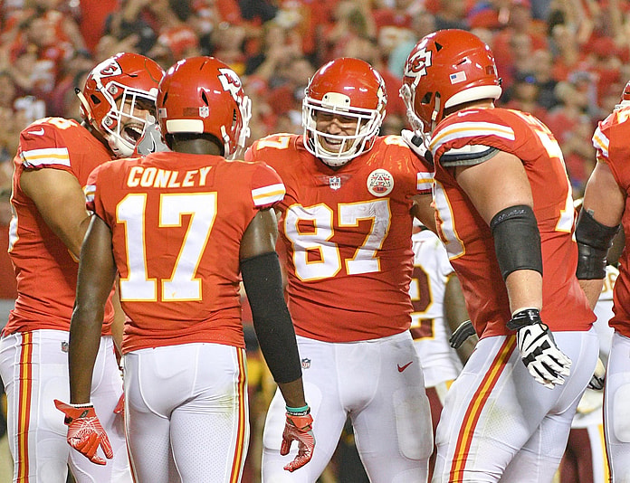 Kansas City Chiefs tight end Travis Kelce