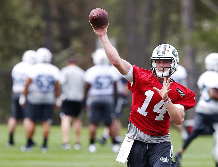 Jets quarterback Sam Darnold