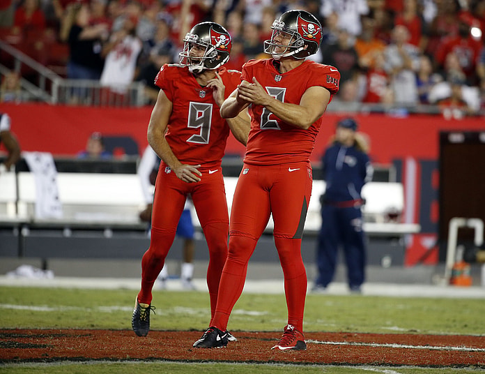 Tampa Bay Buccaneers kicker Nick Folk on Thursday Night Football