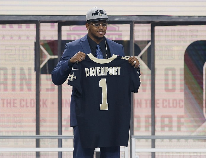 Saints pass rusher Marcus Davenport