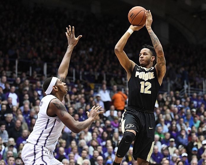 Purdue forward Vincent Edwards