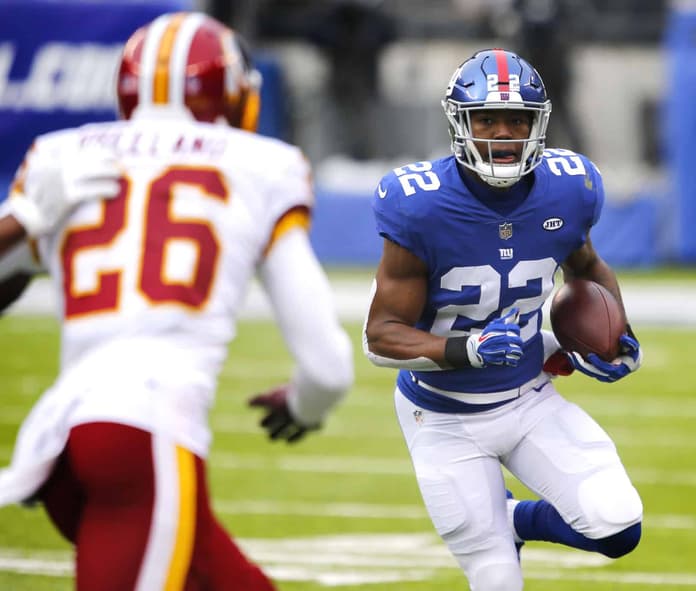 Giants running back Wayne Gallman