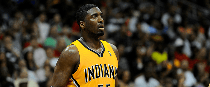 Dale Zanine, USA Today: Roy Hibbert and the Pacers are in the midst of a surprisingly competitive series.