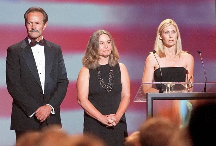 Courtesy of the Associated Press: The Tillman family.