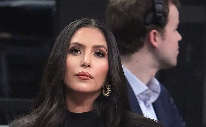 Feb 19, 2023; Salt Lake City, UT, USA; Vanessa Bryant in attendance in the 2023 NBA All-Star Game at Vivint Arena. Mandatory Credit: Kyle Terada-USA TODAY Sports