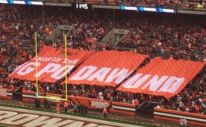 Bengals vs. Browns, dawg pound