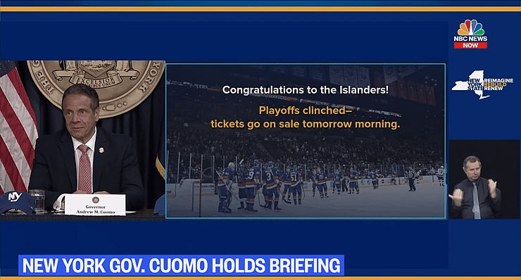 New York Governor Andrew Cuomo