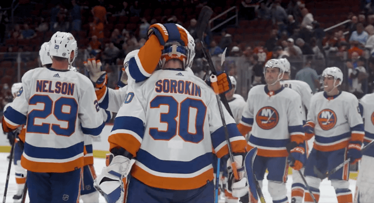 New York Islanders Ilya Sorokin