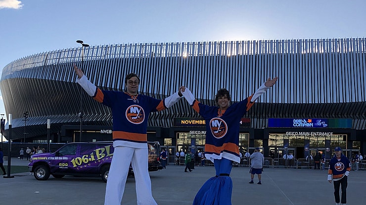 Nassau Coliseum, home of the New York Islanders