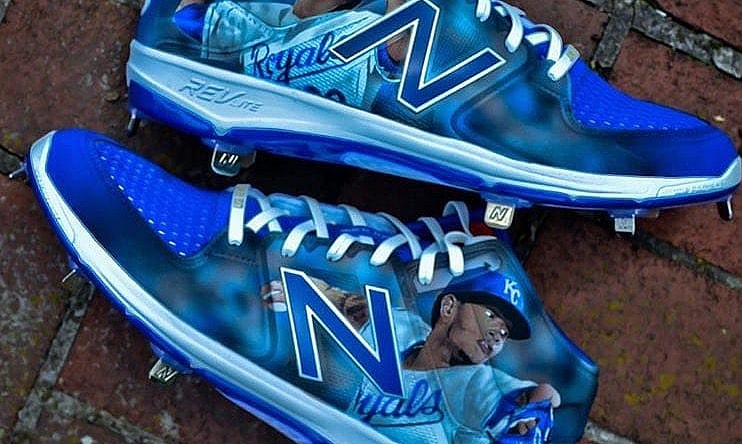 Gregory Polanco honoring Yordano Ventura with custom-made cleats