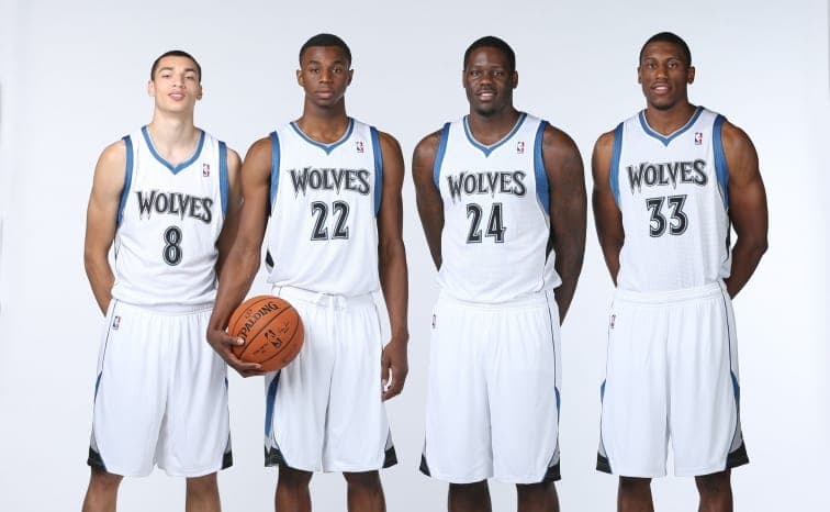 The Wolves have a young core they hope is the foundation of their franchise for years to come. (courtesy - northpolehoops.com)