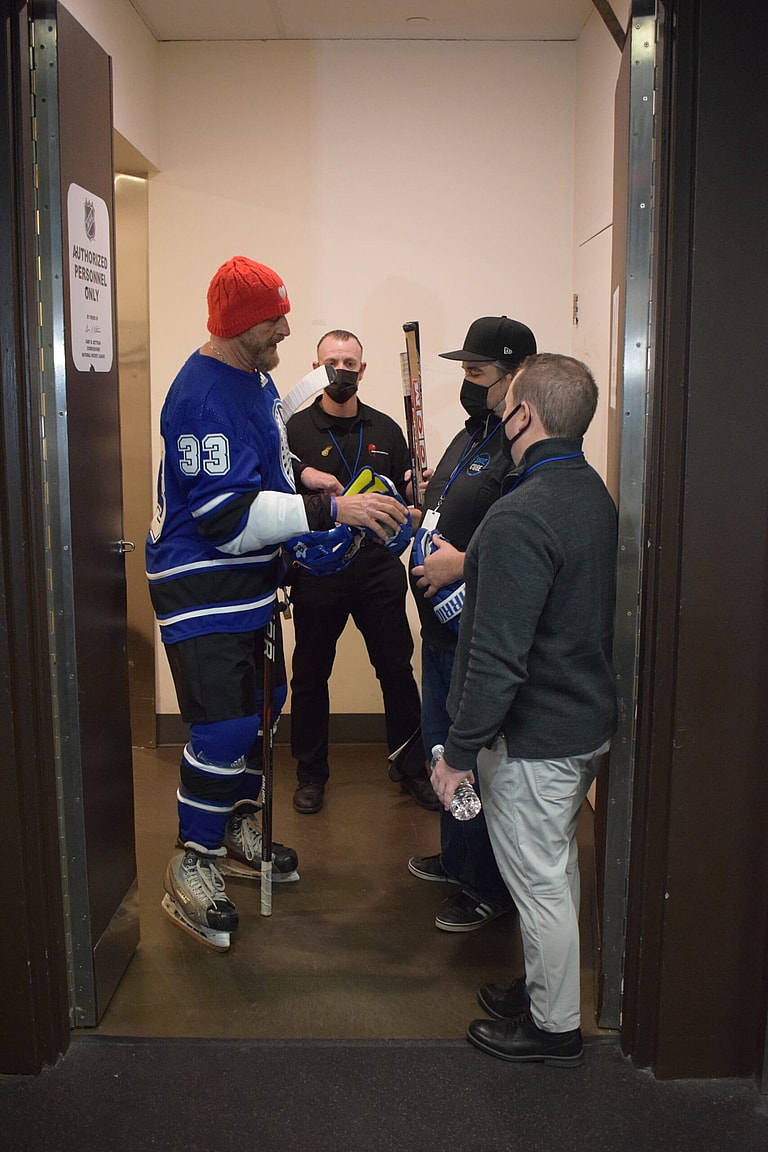 Al Iafrate Hockey Hall of Fame Legends Classic