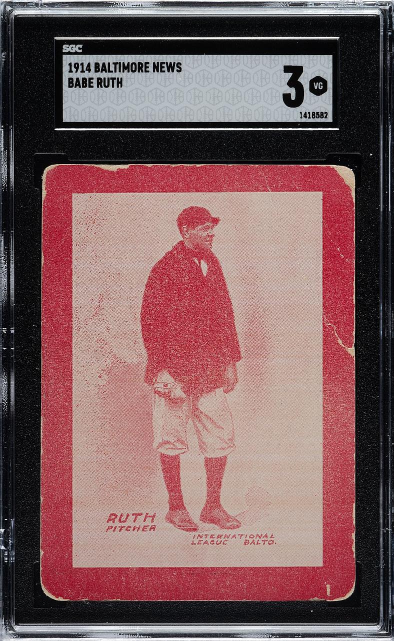 1914 Baltimore News Babe Ruth