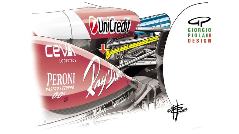 new ferrari suspension belgian grand prix 025
