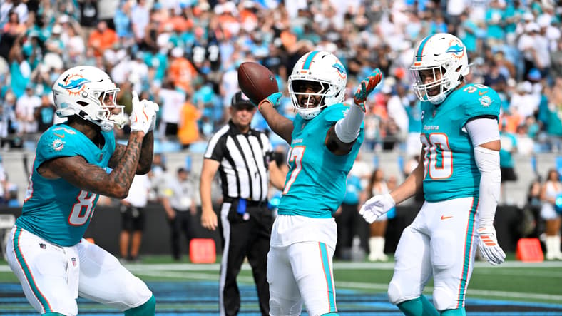 Miami Dolphins wide receiver Jaylen Waddle