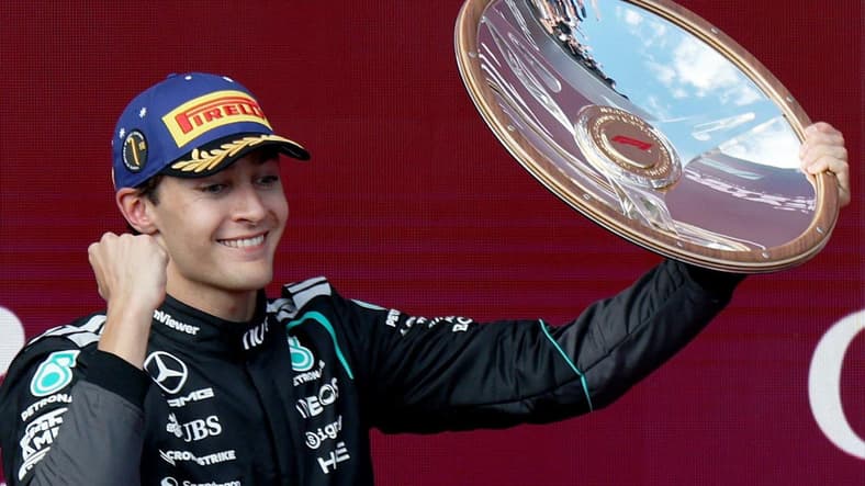 George Russell Australian Grand Prix Winner for Mercedes