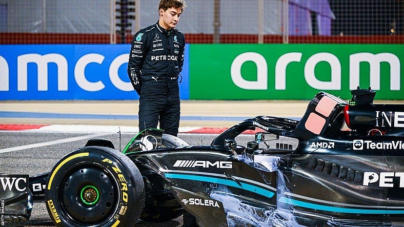 George Russell F1 Mercedes