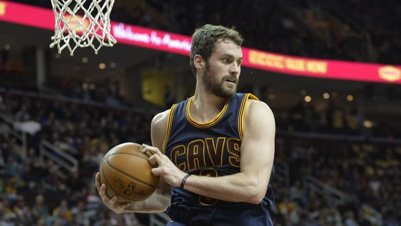 Kevin Love Game 2 2017 NBA Finals Cleveland Cavaliers Golden State Warriors